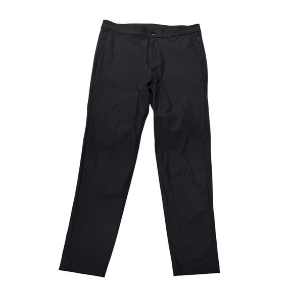 Lululemon Other - Lululemon Commission Slim Fit Pants Mens 33 x 30 Black Technical Chino Trousers